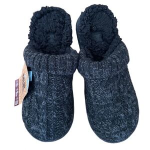 NWT! MUK LUKS Warm&Cozy Comfort Foam indoor/outdoor Slipper Sz Large (9-10)